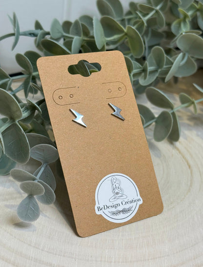 Boucles d’oreilles Éclair