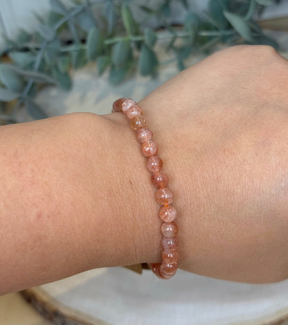 Bracelet Pierre de soleil 5mm