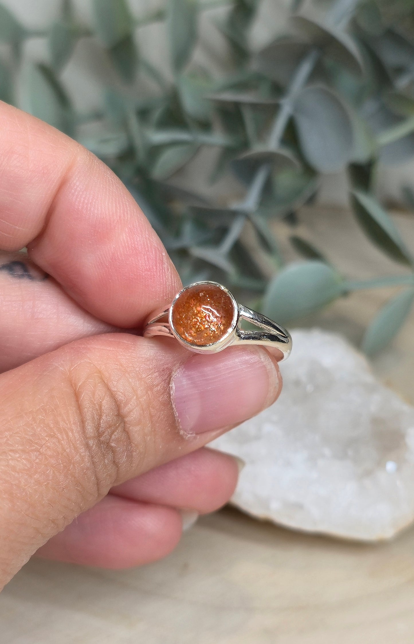 Bague Pierre de soleil