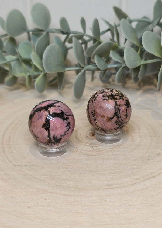 Sphère Rhodonite