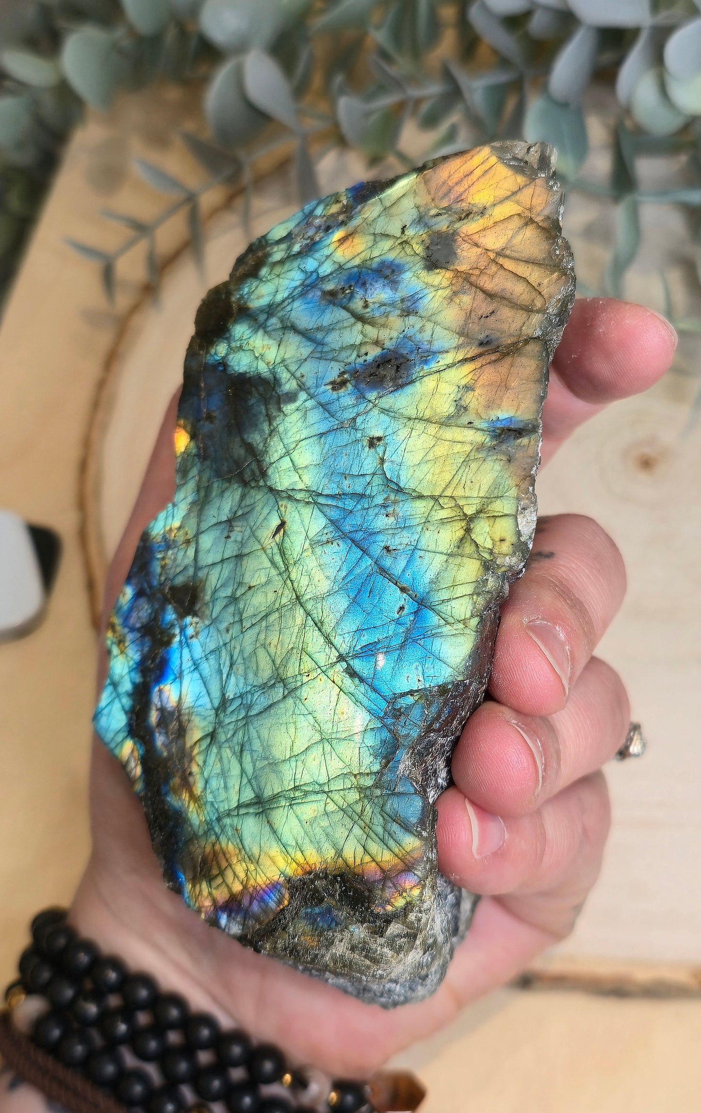 Labradorite brute de Madagascar