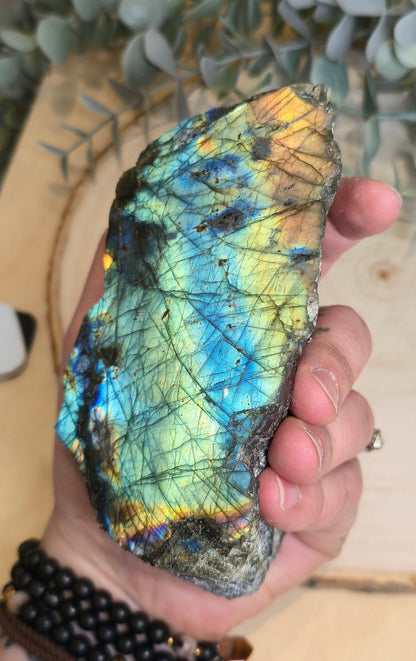 Labradorite brute de Madagascar