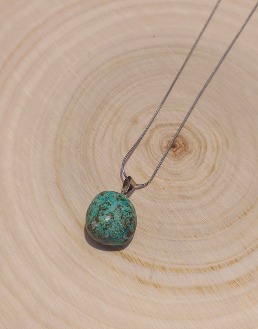 Collier Chrysocolle barattée