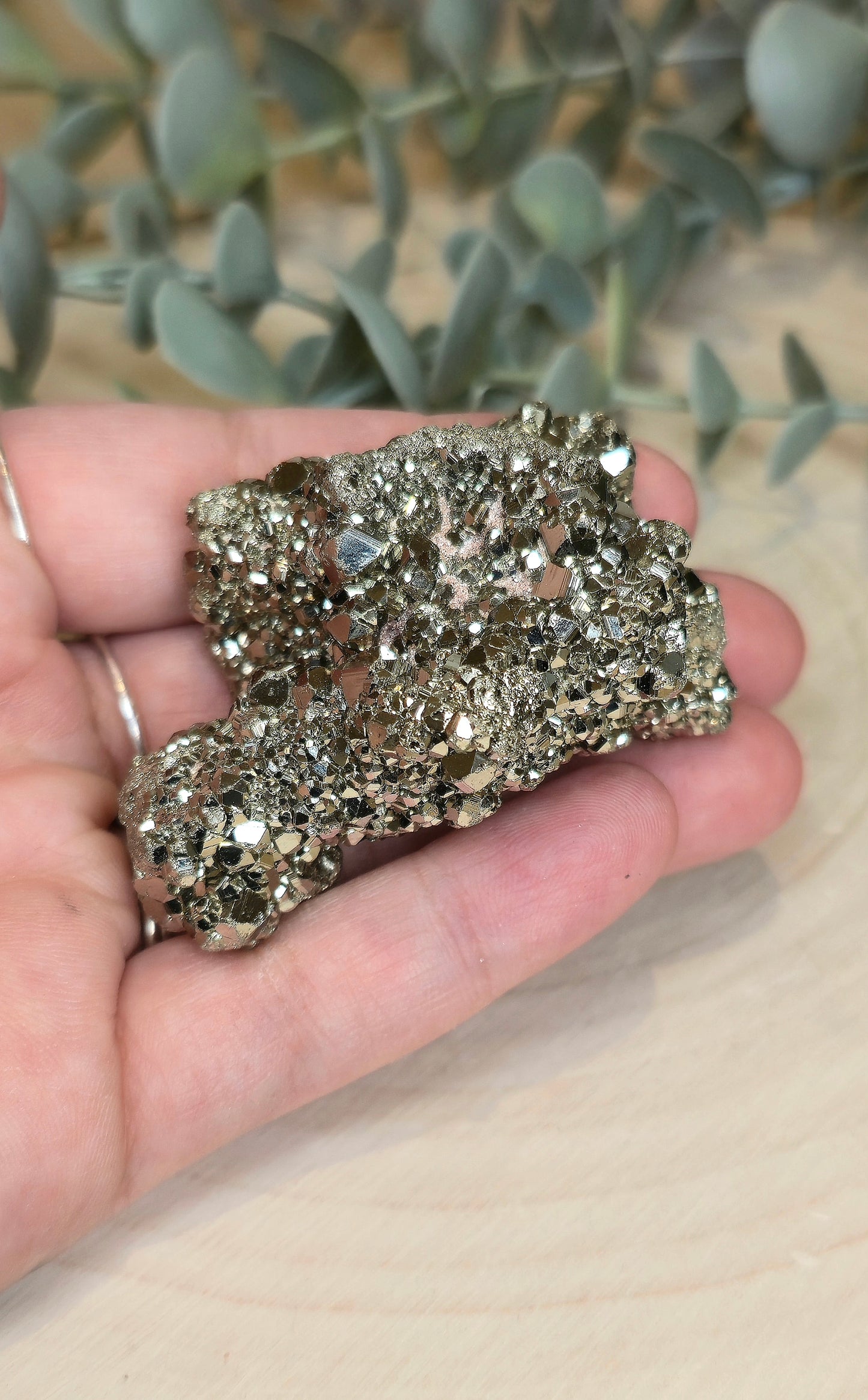 Pyrite brute du Pérou