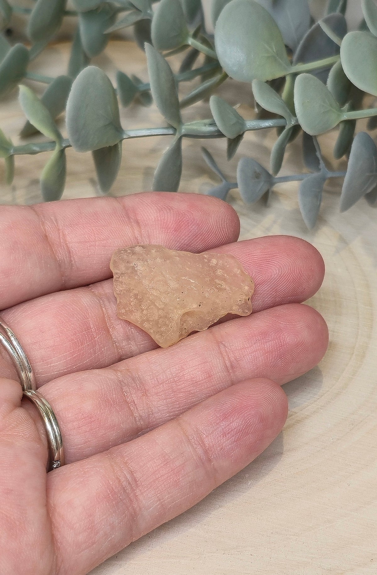 Verre de Libye du Désert du Sahara (Égypte)