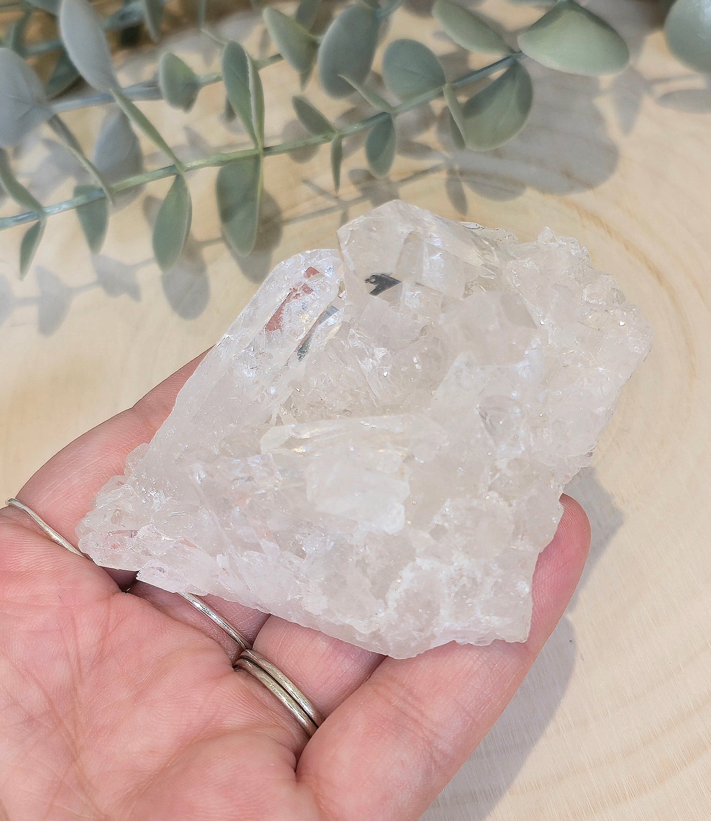 Amas en Quartz clair
