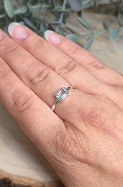 Bague Aigue-marine (Aquamarine)