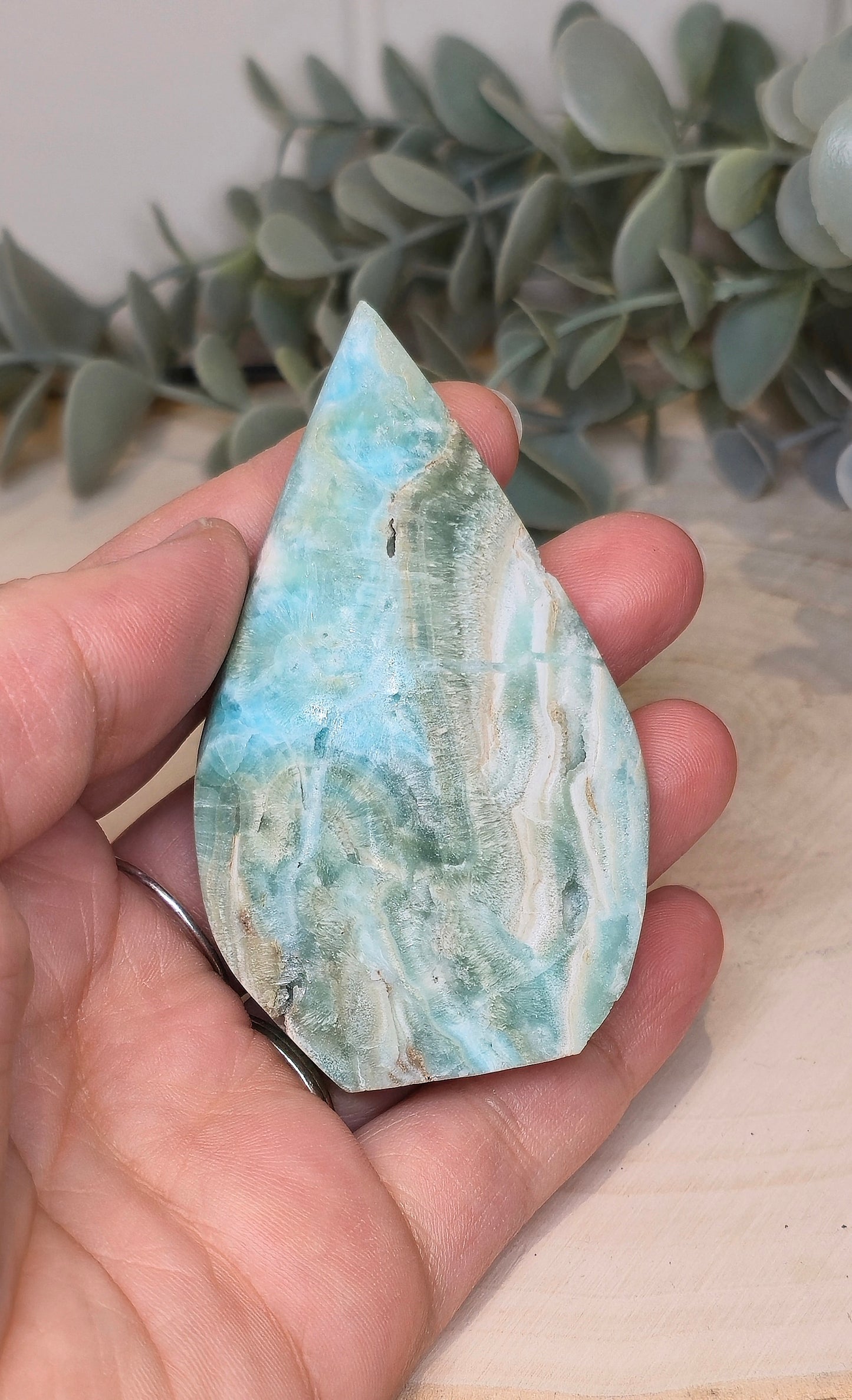 Flamme en Hémimorphite