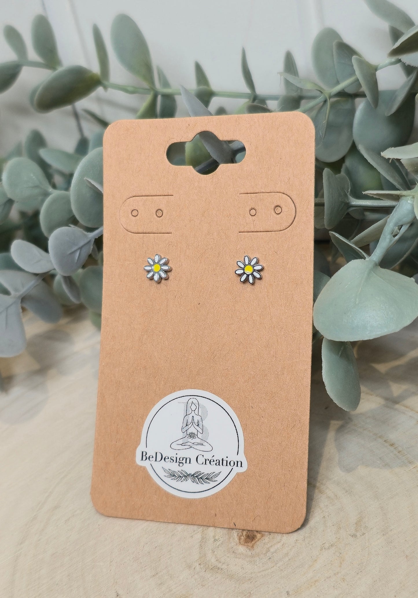 Boucles d’oreilles Marguerite