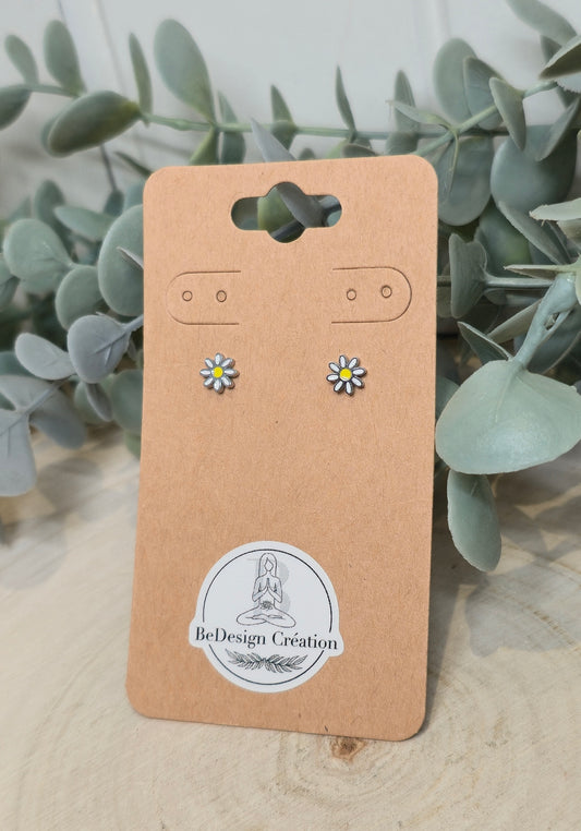 Boucles d’oreilles Marguerite