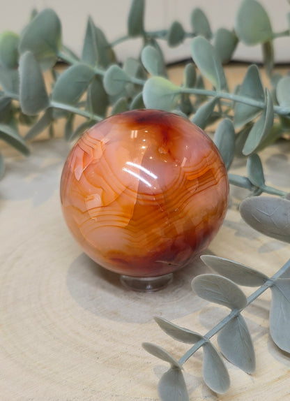Sphère en Cornaline de Madagascar