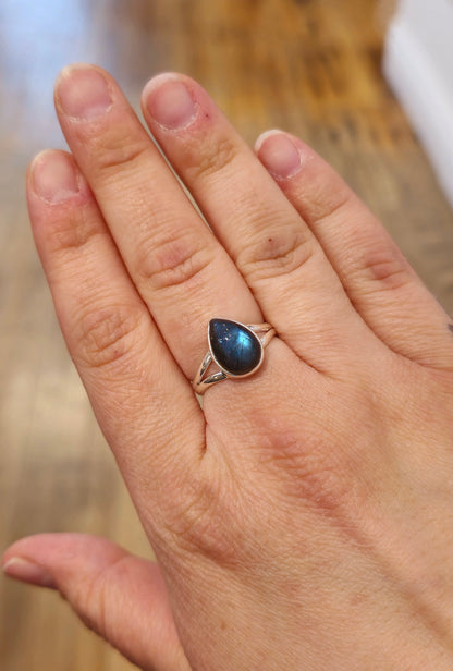 Bague Labradorite