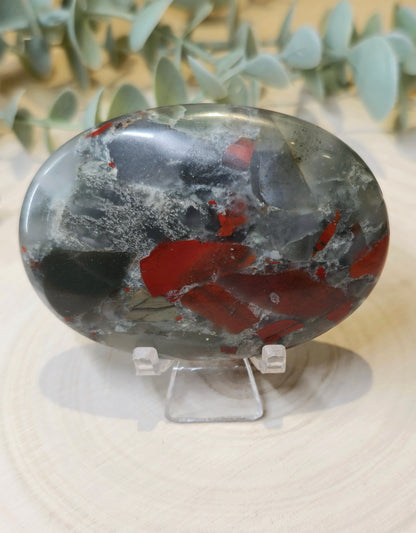 Pierre de paume en Pierre de sang