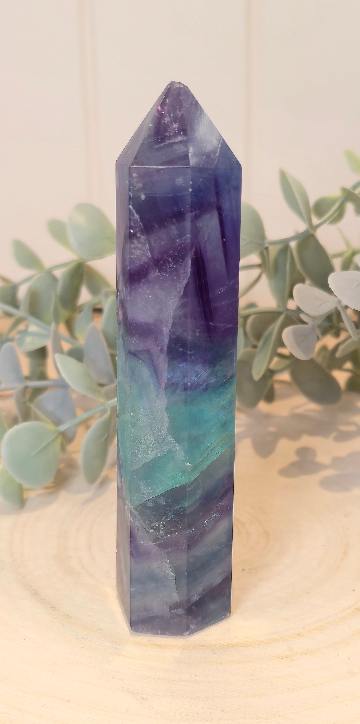 Pointe en Fluorite