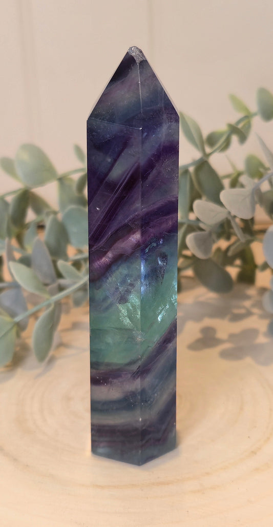 Pointe en Fluorite