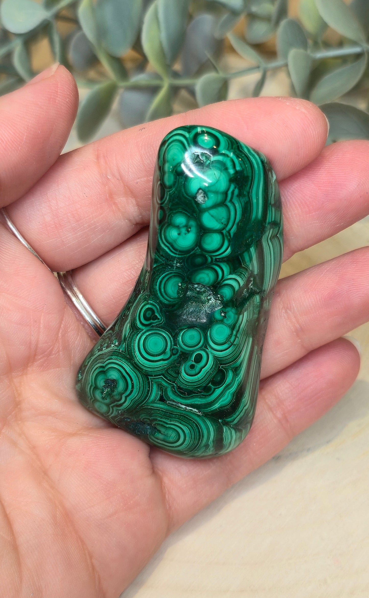 Freeform Malachite