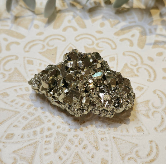 Pyrite brute du Pérou