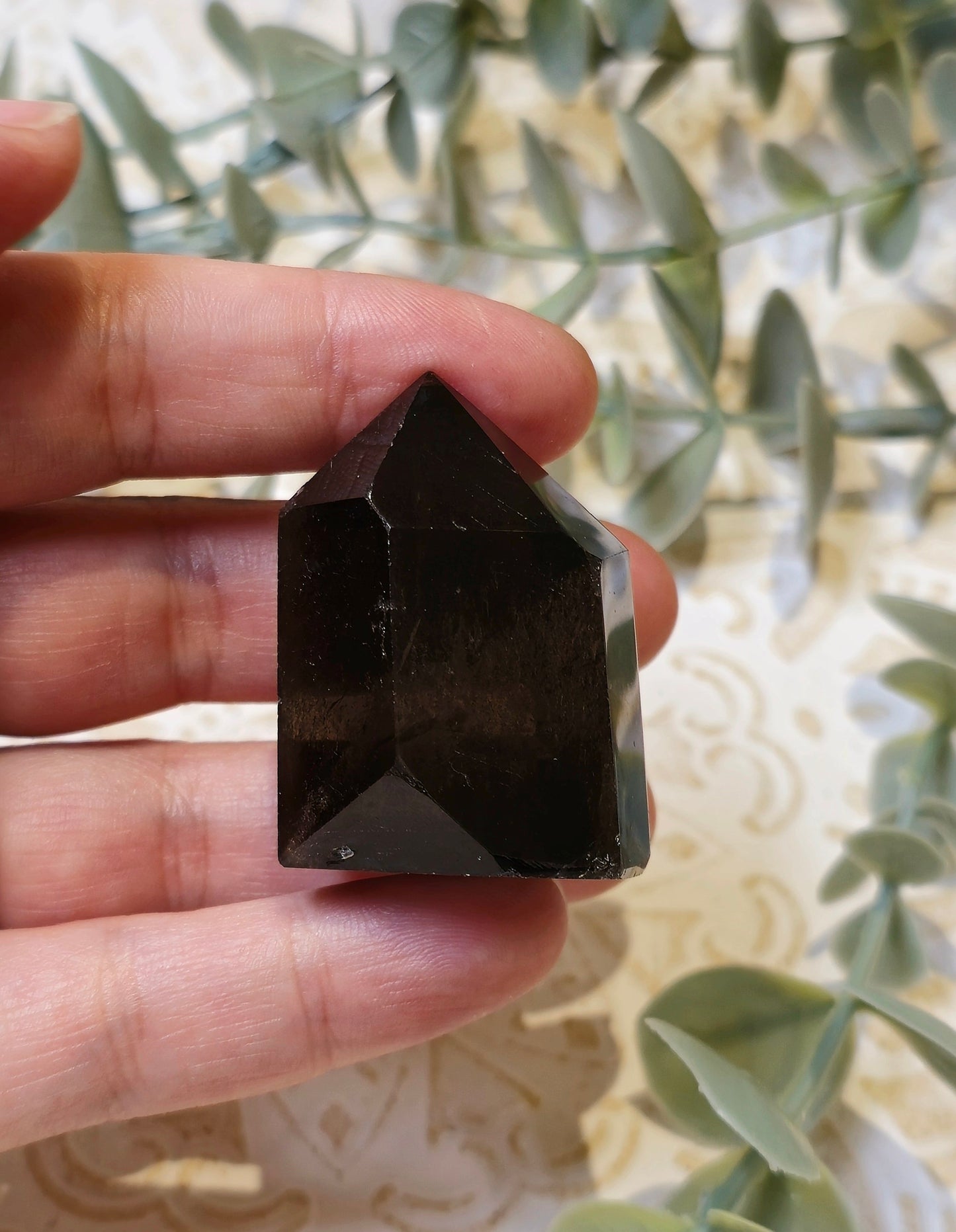 Pointe en Quartz Fumé