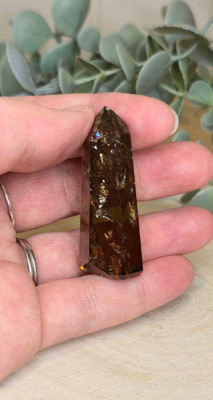 Pointe en Citrine Naturelle