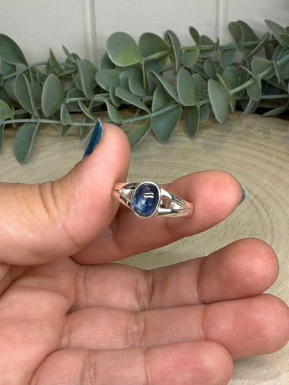 Bague ovale Kyanite