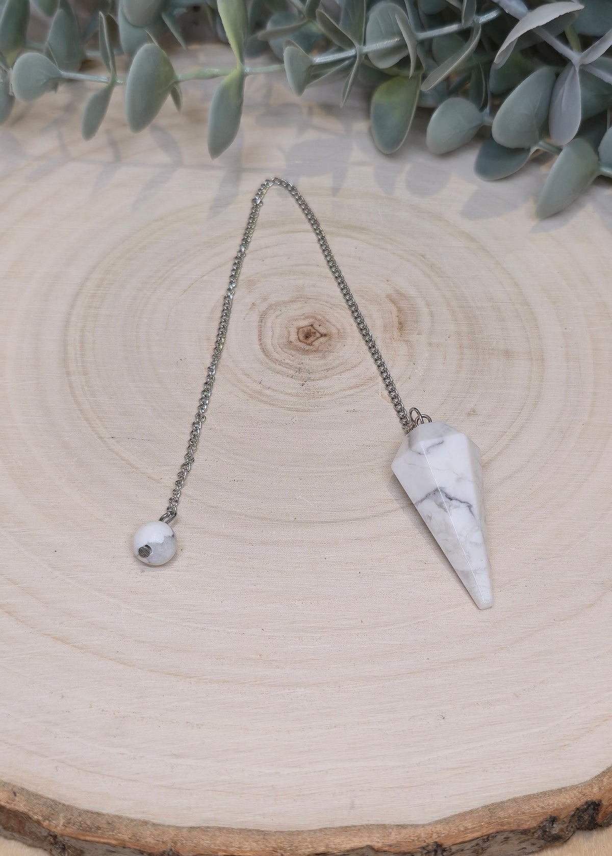 Pendule Howlite