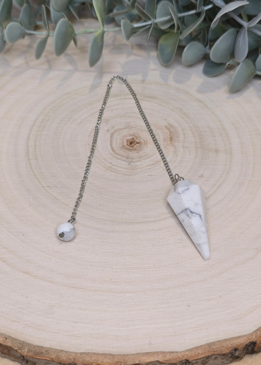 Pendule Howlite