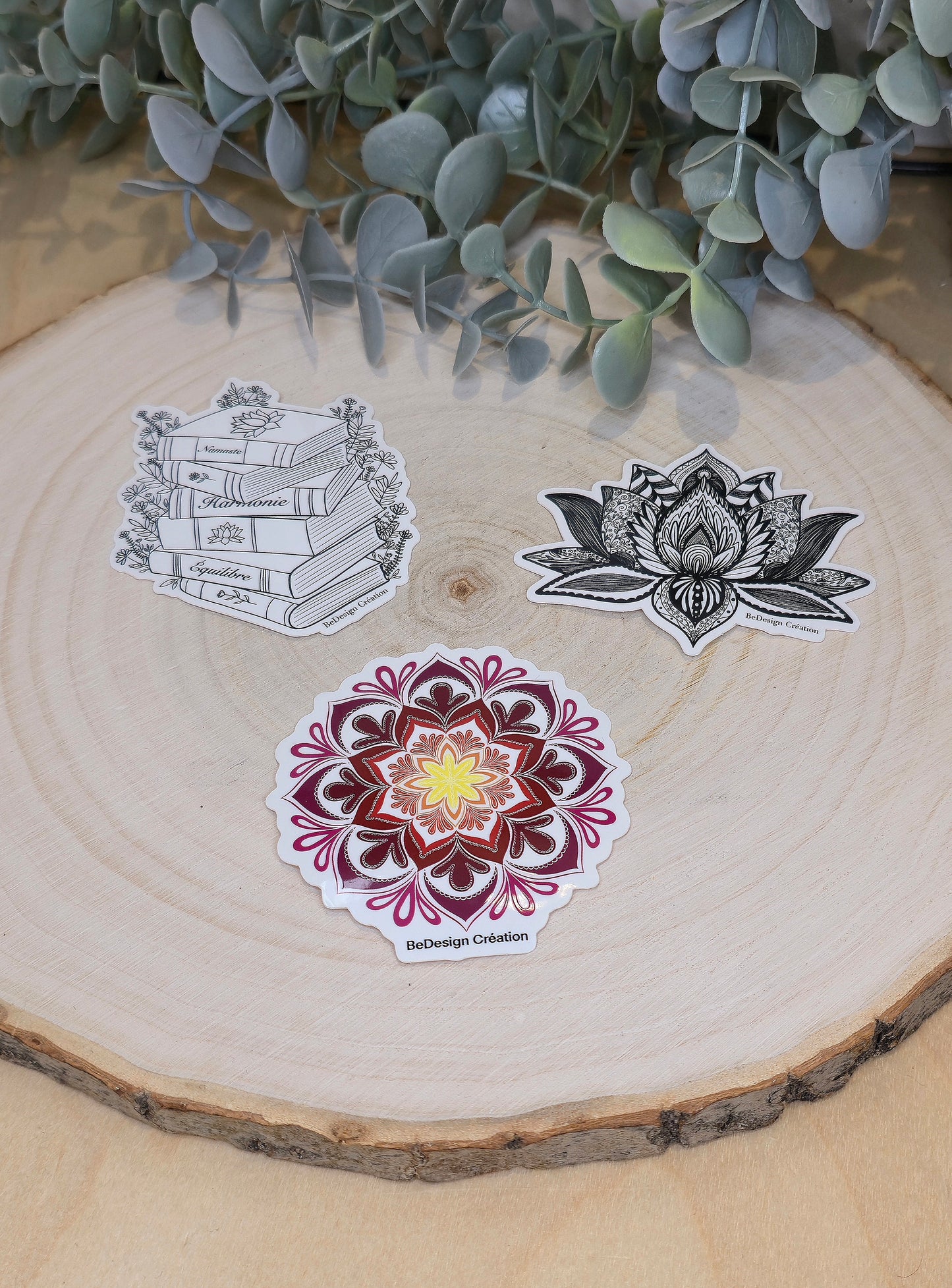 Autocollants en vinyle