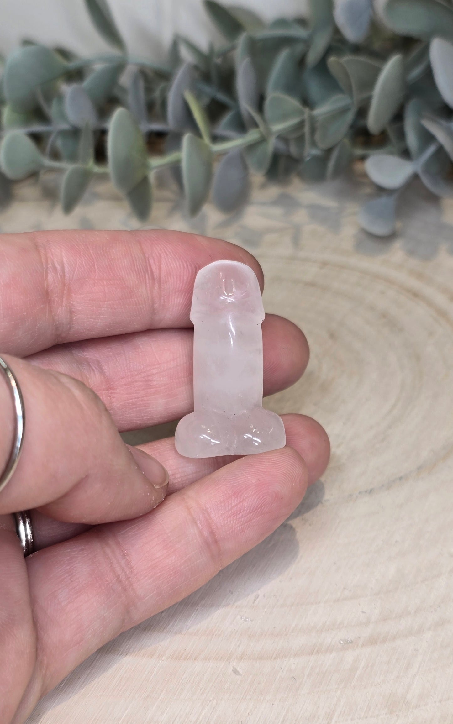 Pénis en Quartz clair