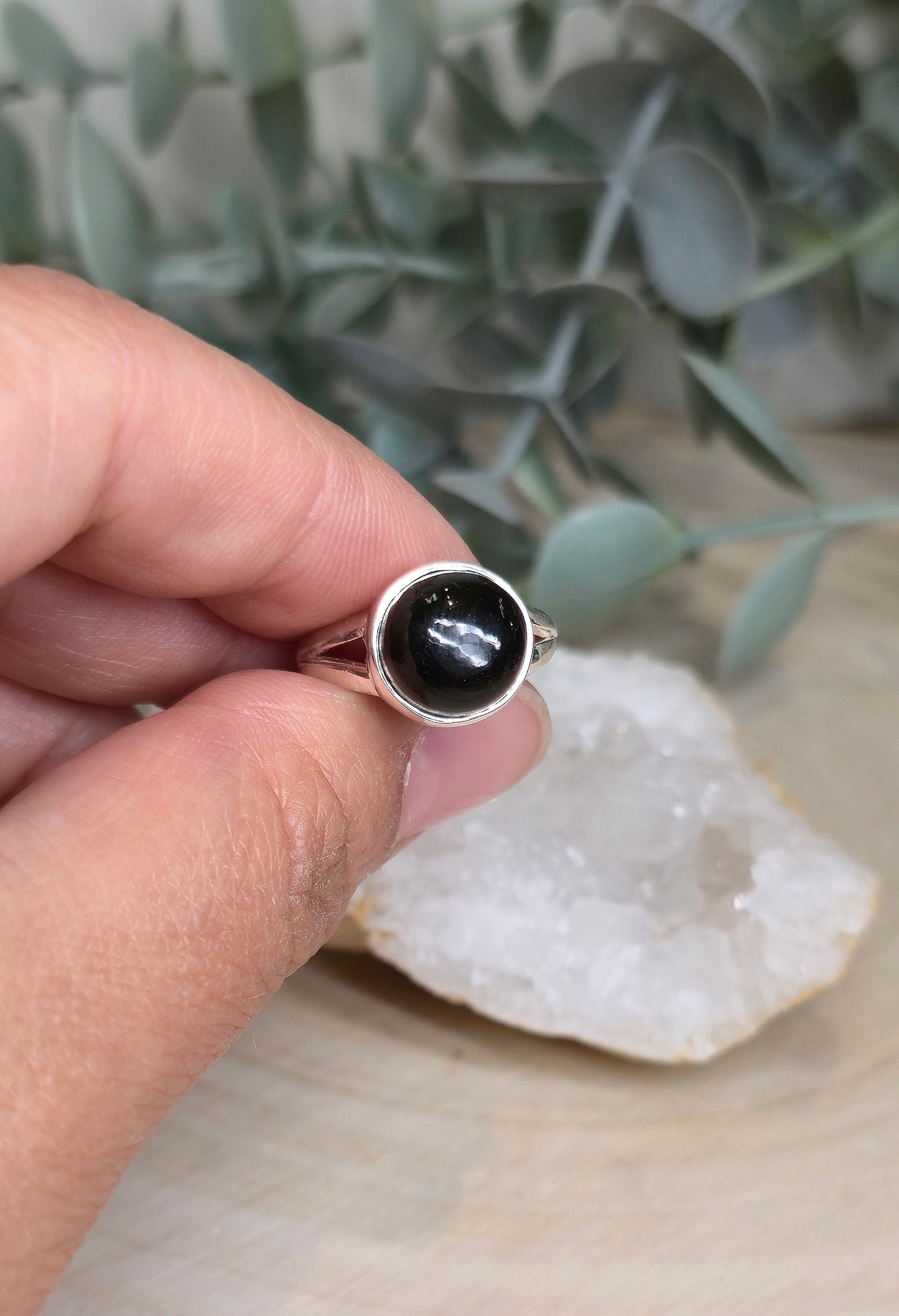 Bague ronde Tourmaline