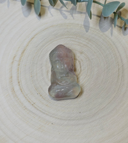 Bouddha Fluorite de poche