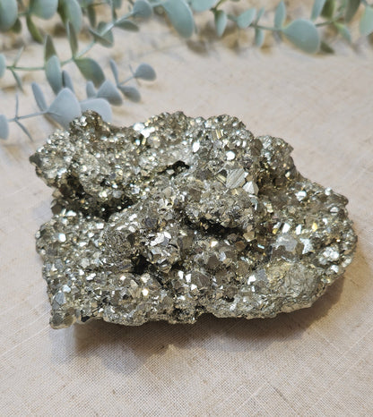 Pyrite brute du Pérou