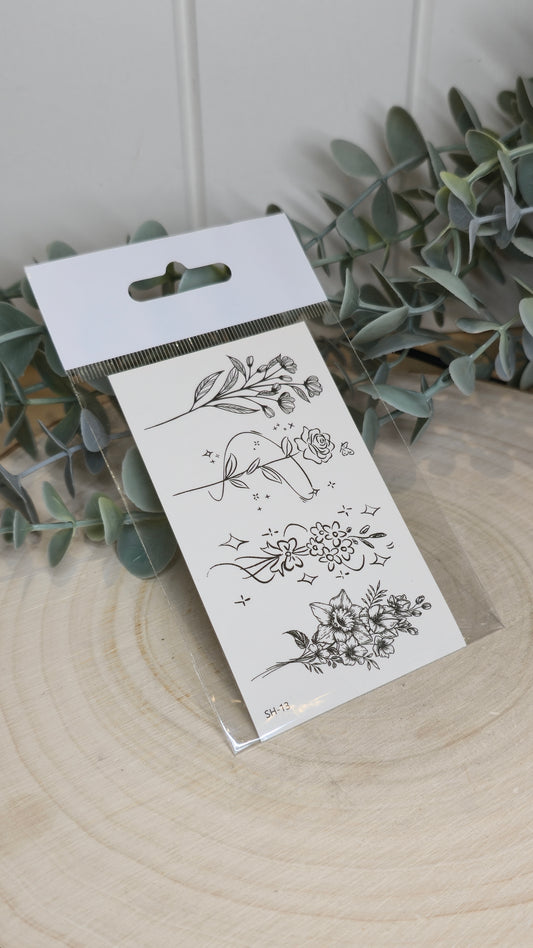 Tatouage temporaire Floral SH-13