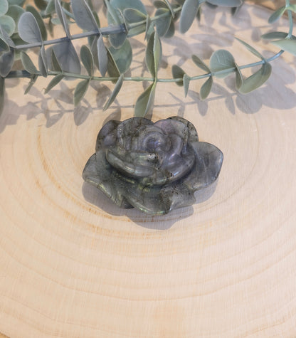 Fleur en Labradorite