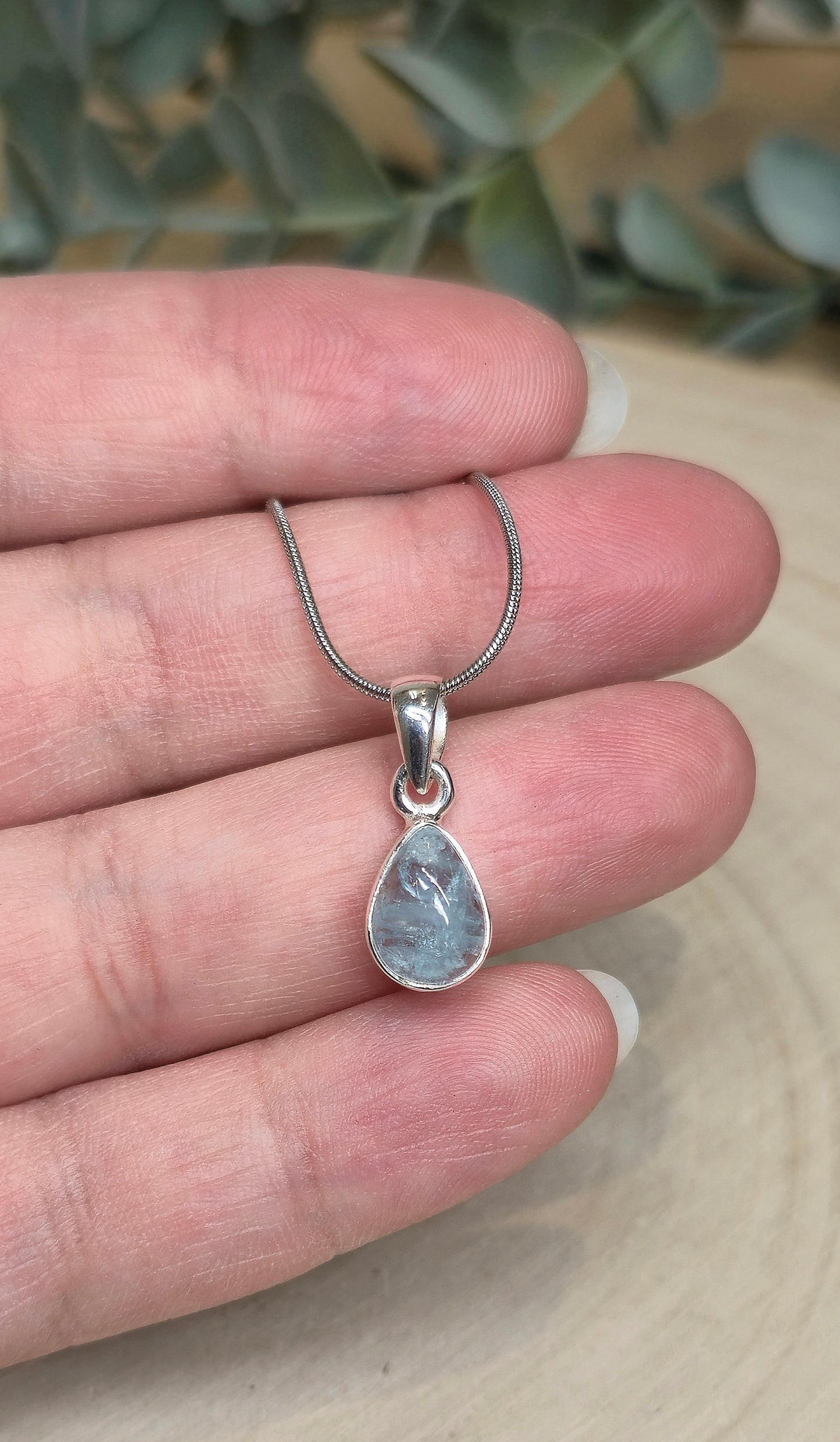 Collier Aquamarine (Aigue-marine)