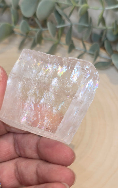 Cube de Calcite optique claire
