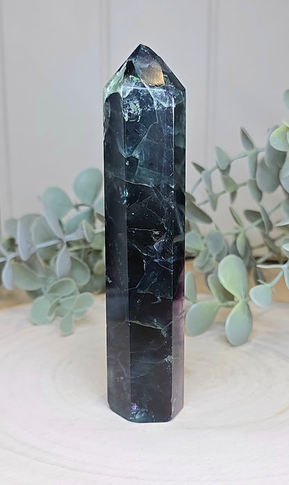 Pointe en Fluorite AA