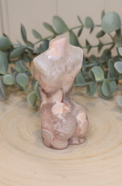 Femme Agate fleur