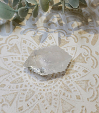 Pointe double en Quartz clair