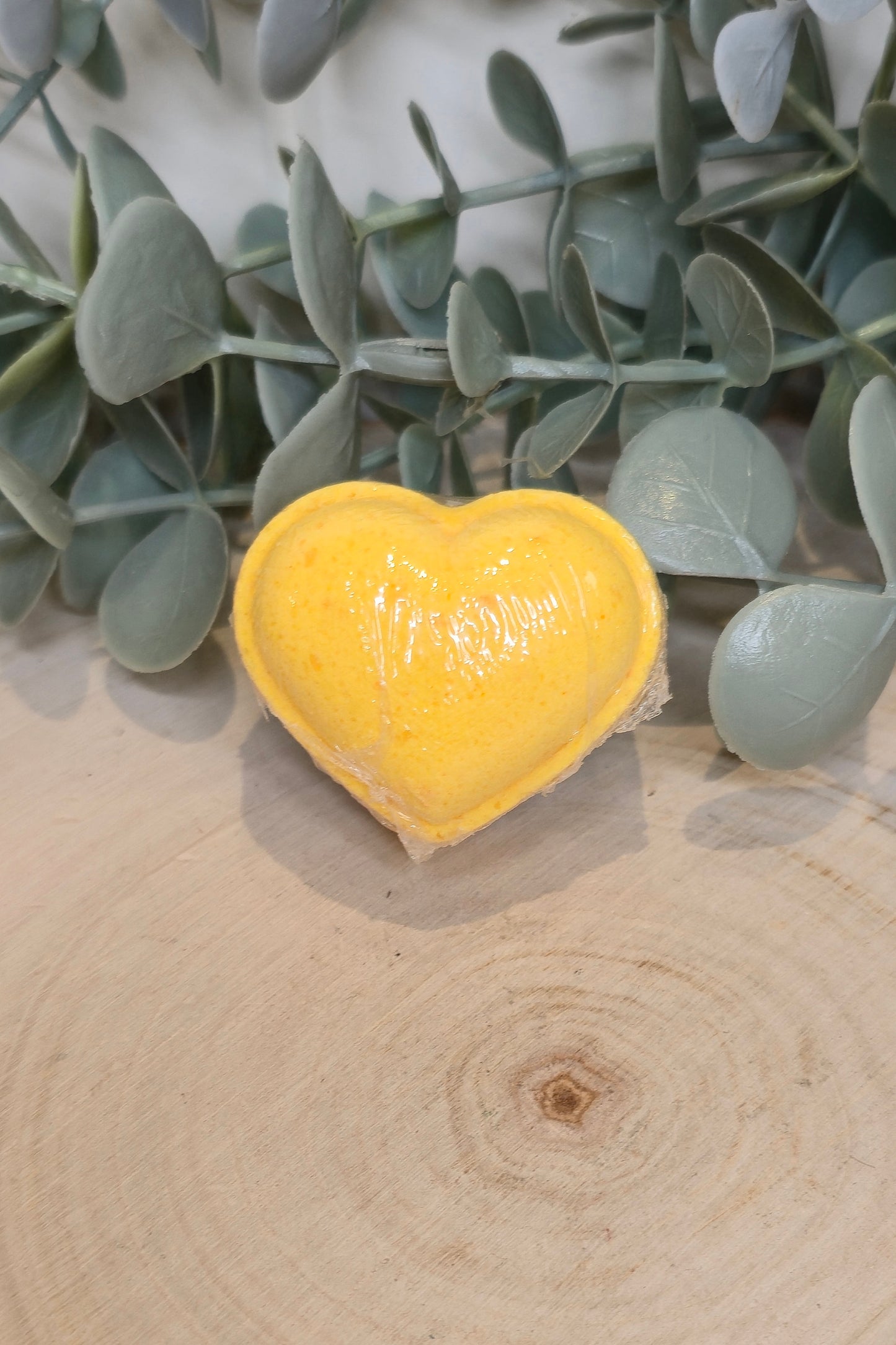 Bombe de bain en coeur - Poire