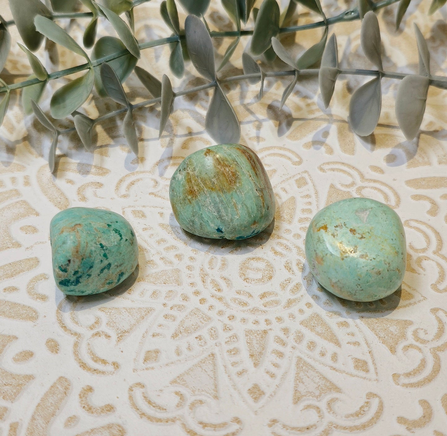 Turquoise du Pérou barattée