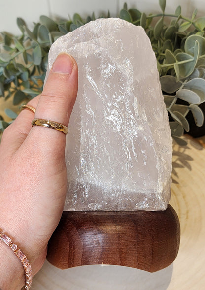 Lampe de Quartz rose - Naturel