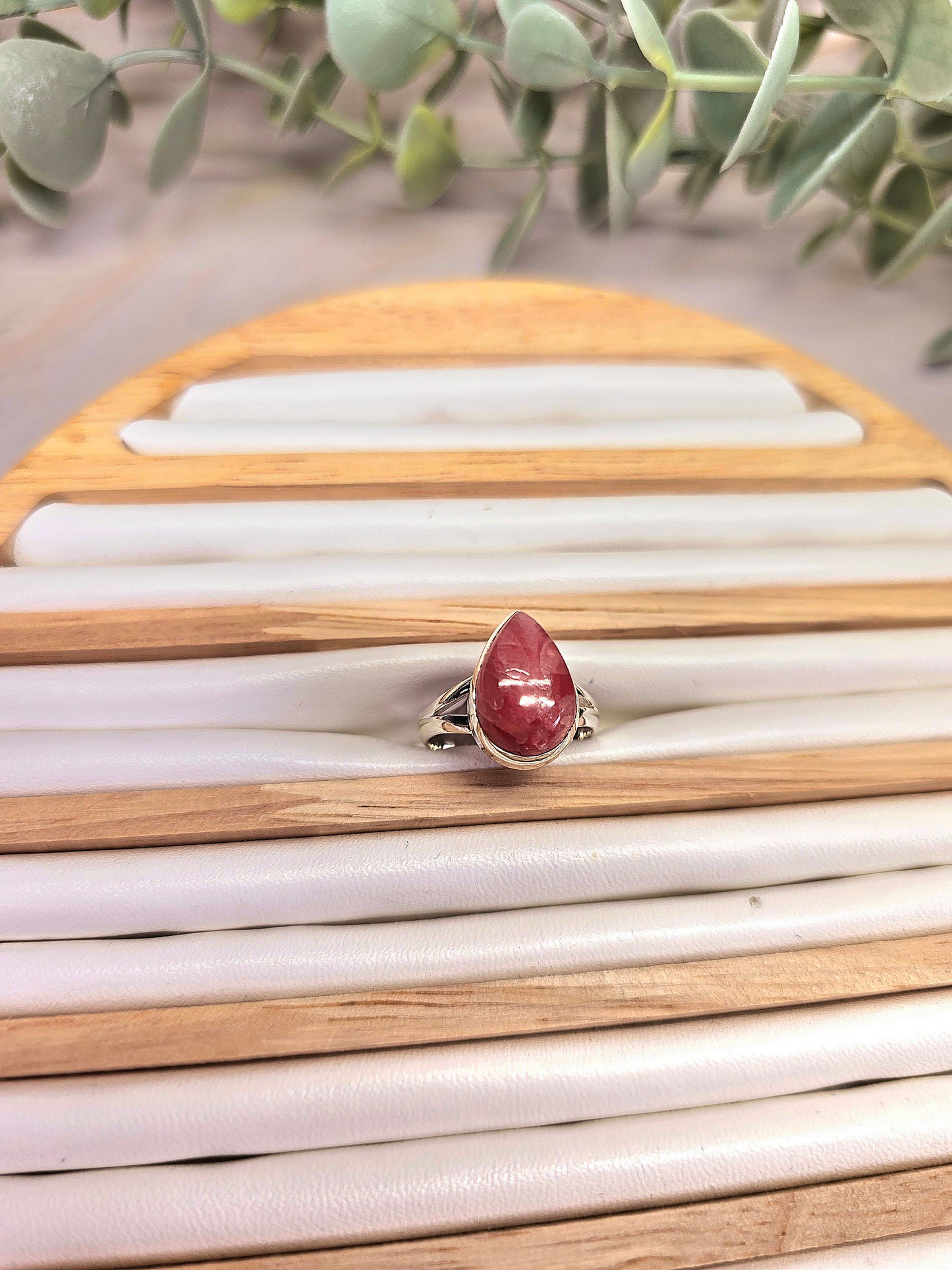 Bague Rhodochrosite