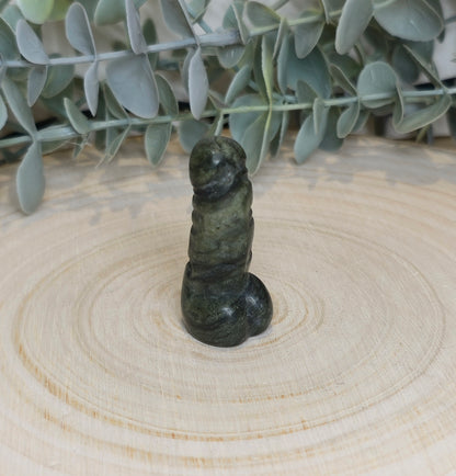 Pénis en Jade vert