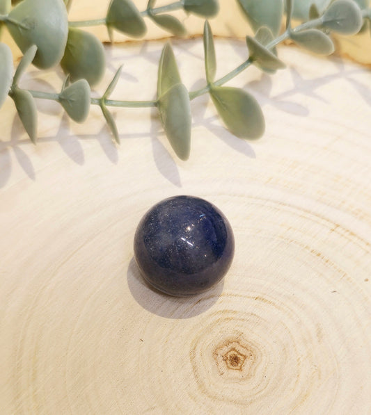 Sphère Aventurine bleue