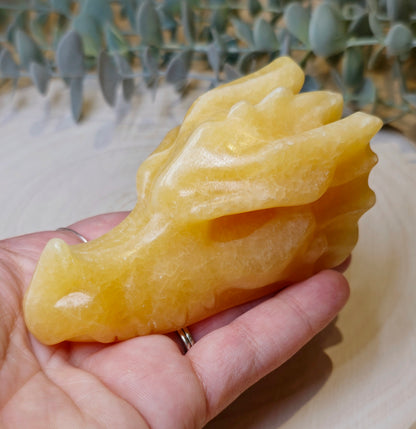 Dragon Calcite orange