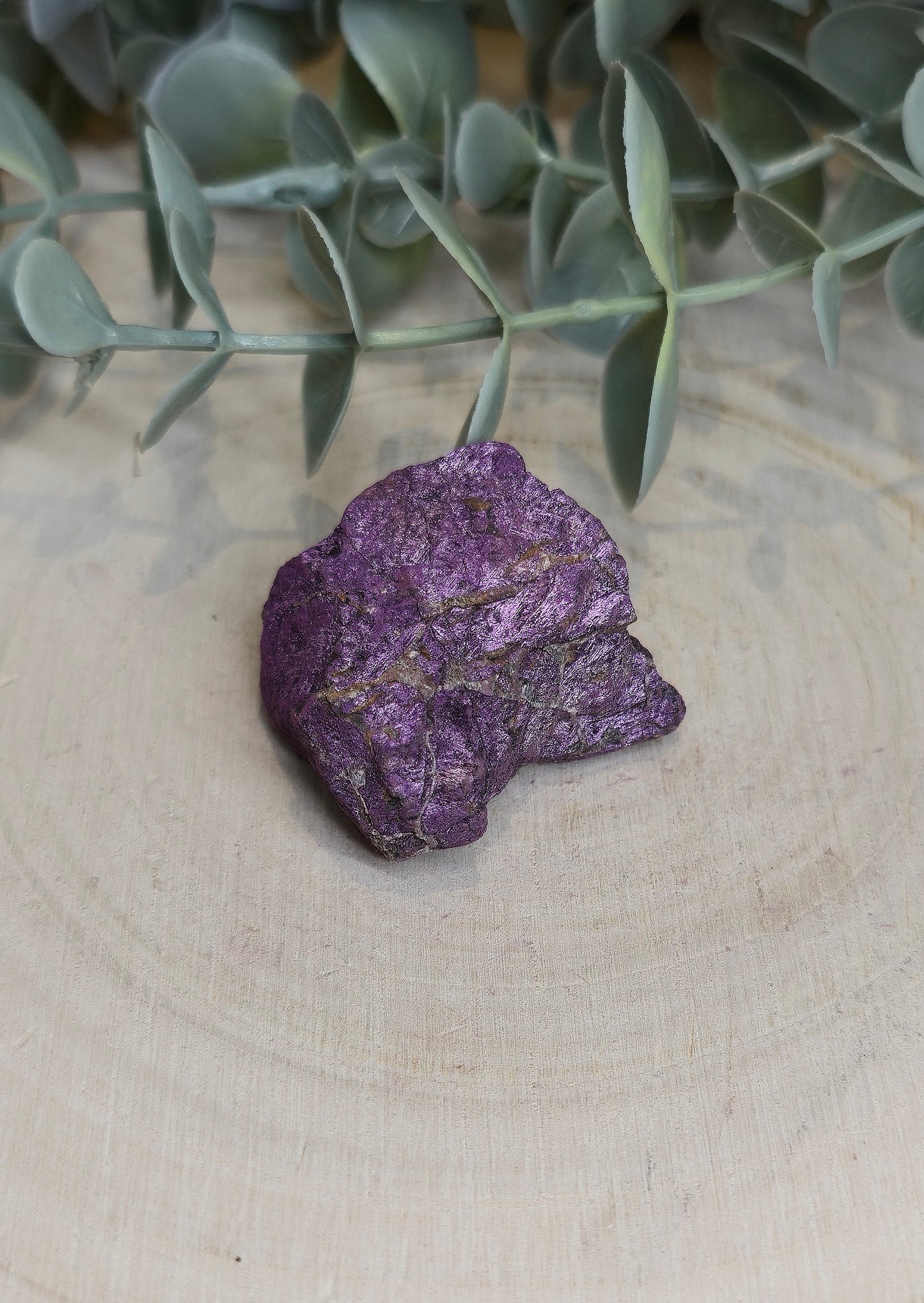 Purpurite brute du Brésil