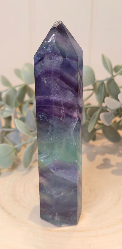 Pointe en Fluorite
