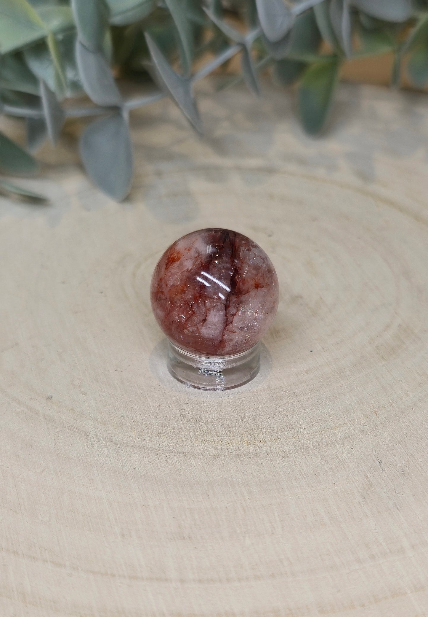 Sphère Quartz feu