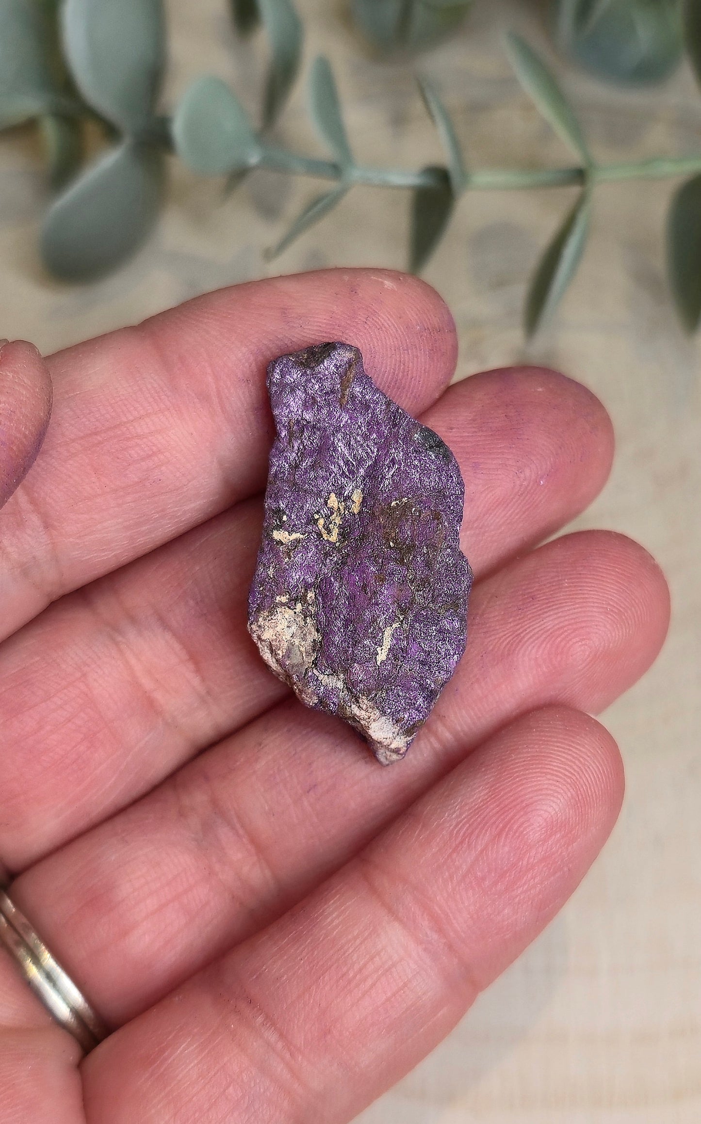 Purpurite brute du Brésil