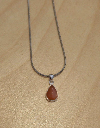 Collier Pierre de lune pêche